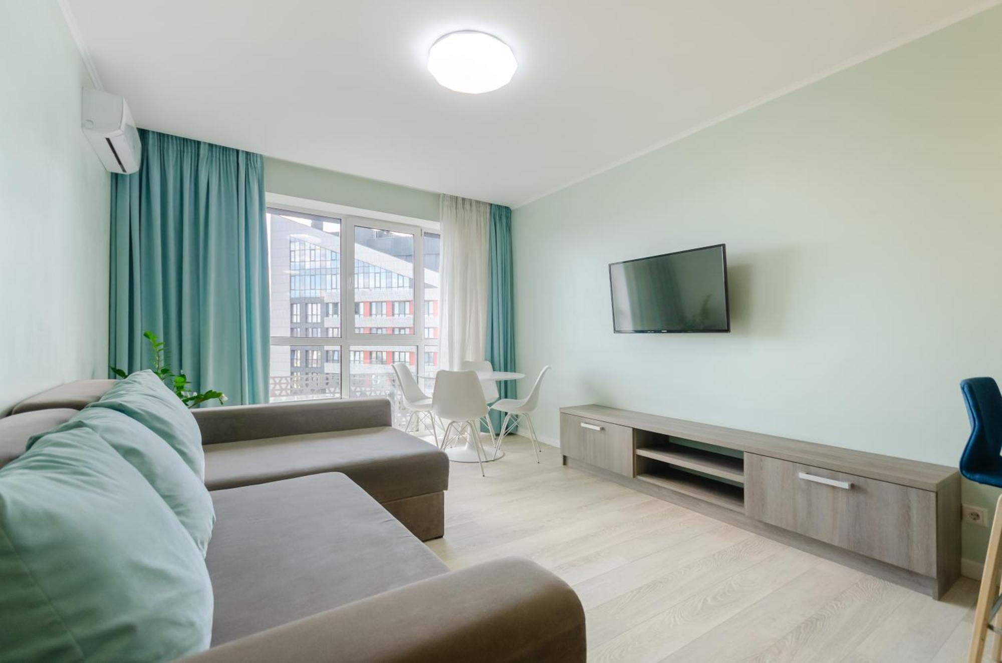 21-212 Petrovdom In Mint Apartments At Rc Kvartet Near Central Railway Station キエフ エクステリア 写真