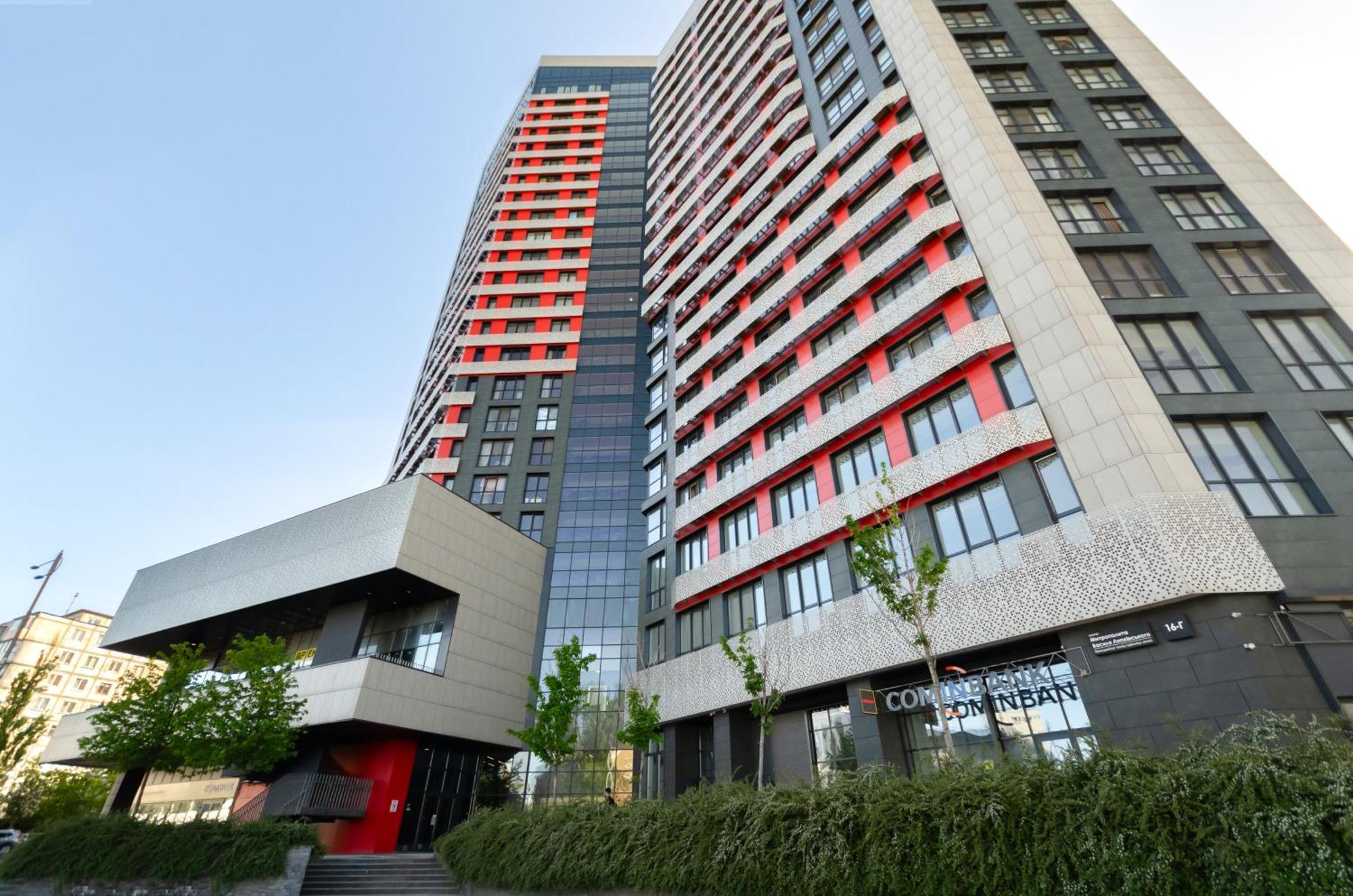 21-212 Petrovdom In Mint Apartments At Rc Kvartet Near Central Railway Station キエフ エクステリア 写真