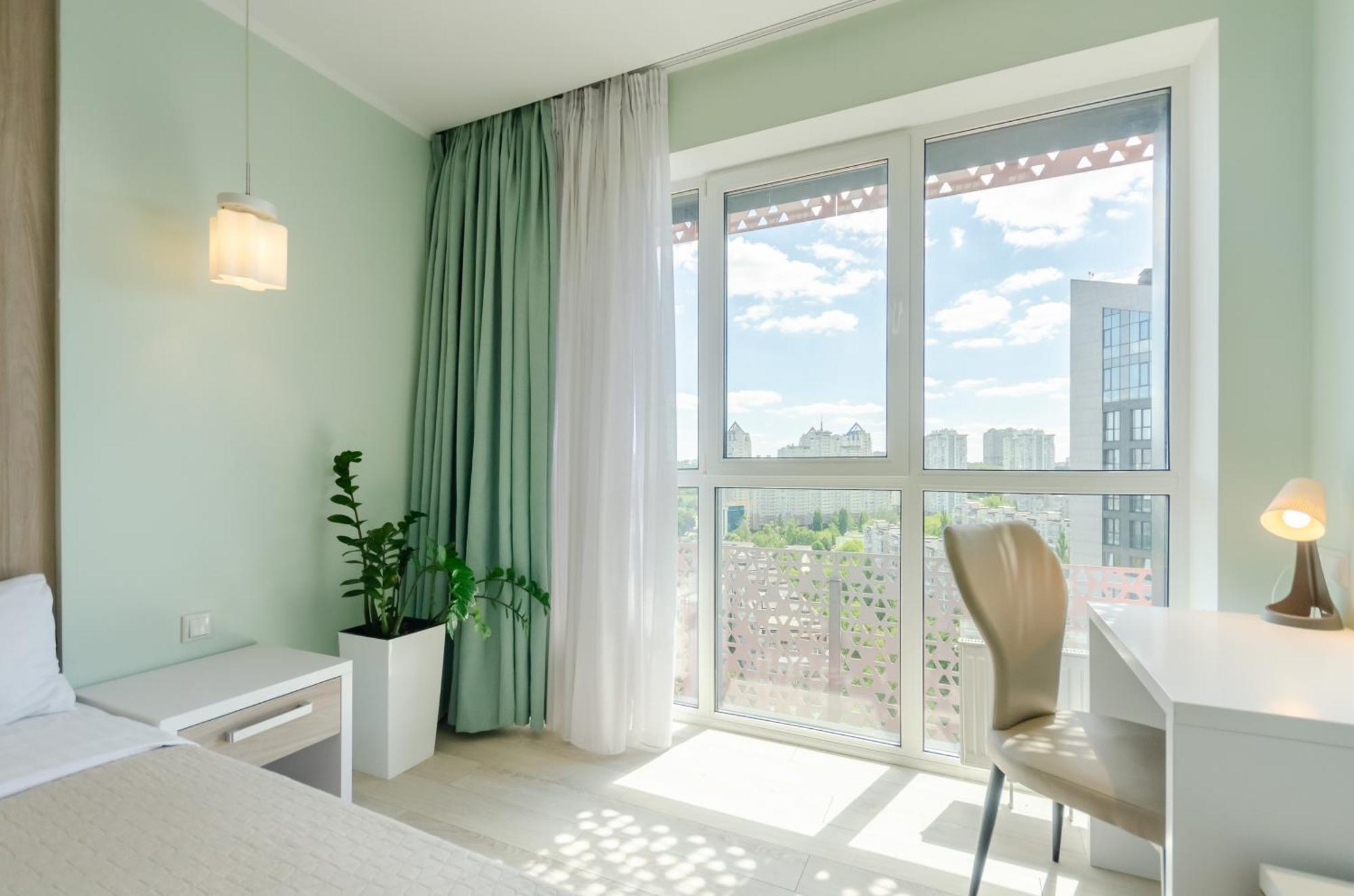 21-212 Petrovdom In Mint Apartments At Rc Kvartet Near Central Railway Station キエフ エクステリア 写真