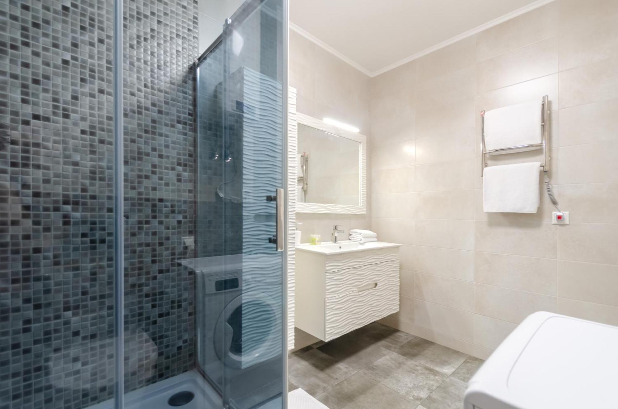 21-212 Petrovdom In Mint Apartments At Rc Kvartet Near Central Railway Station キエフ エクステリア 写真