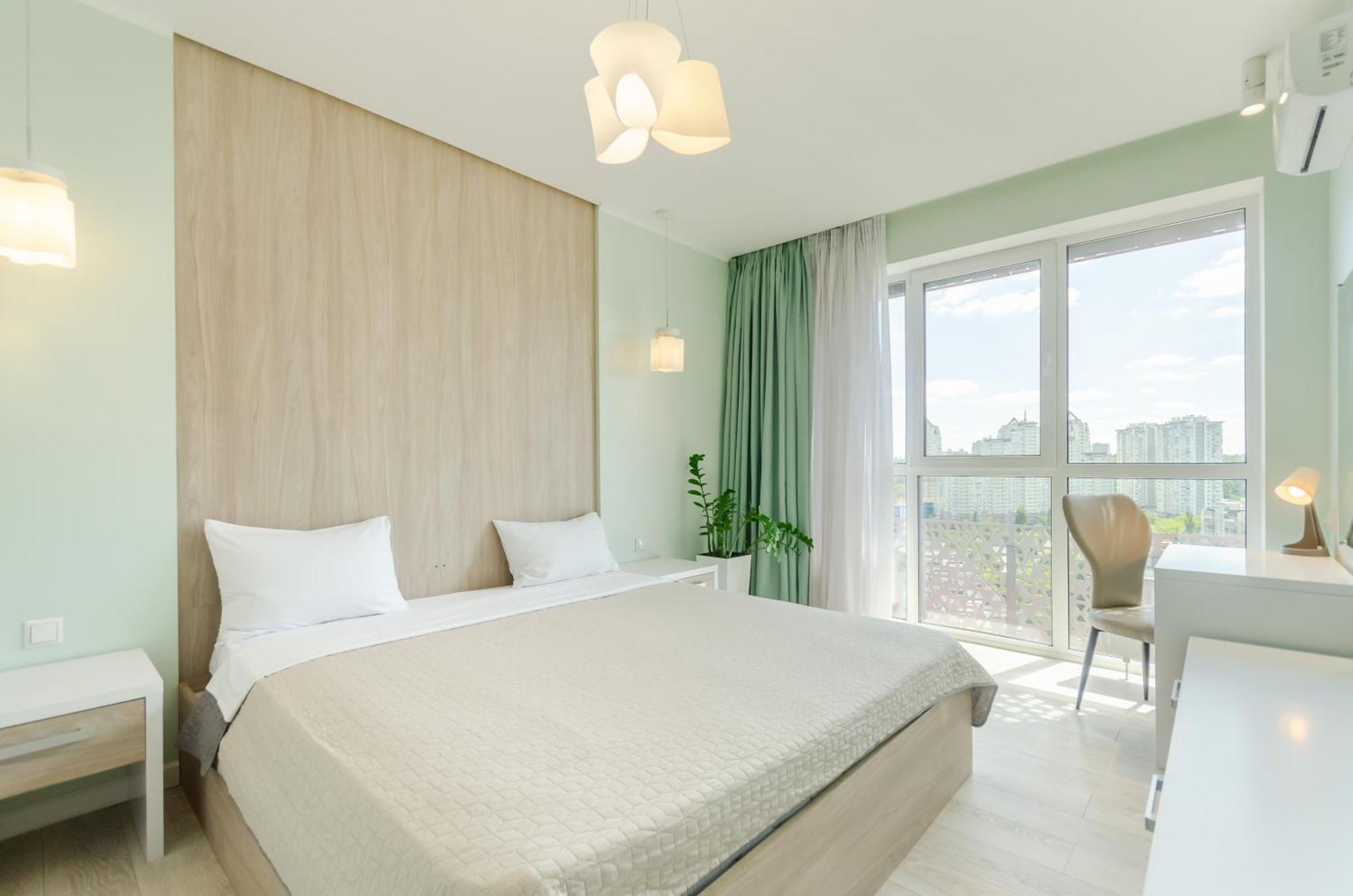 21-212 Petrovdom In Mint Apartments At Rc Kvartet Near Central Railway Station キエフ エクステリア 写真